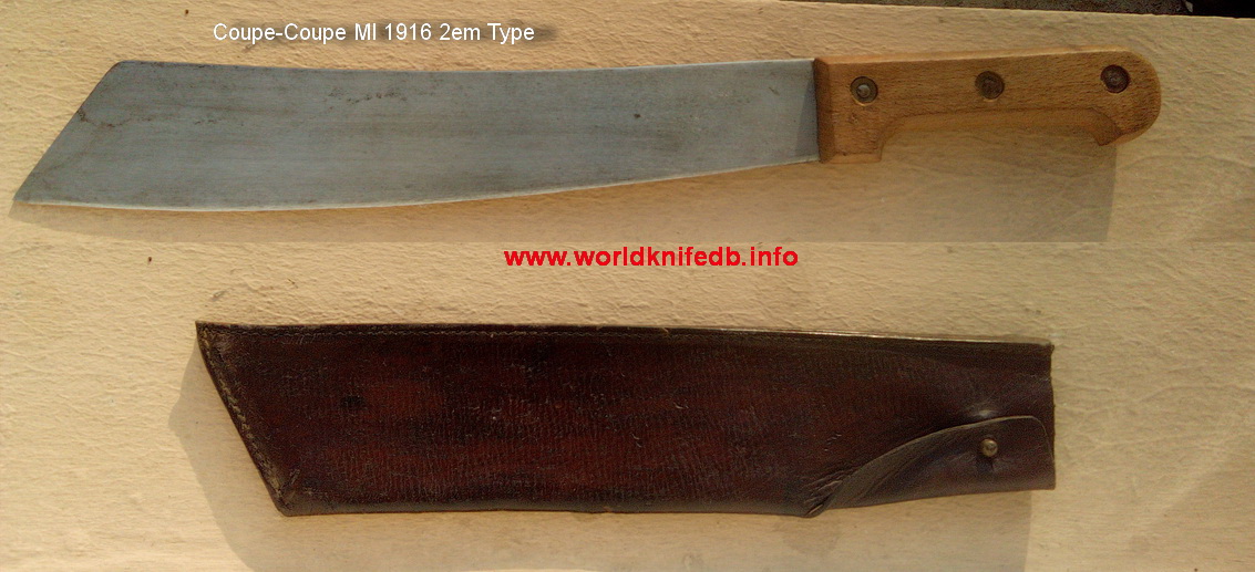 Coupe coupe Ml 1916  2em type