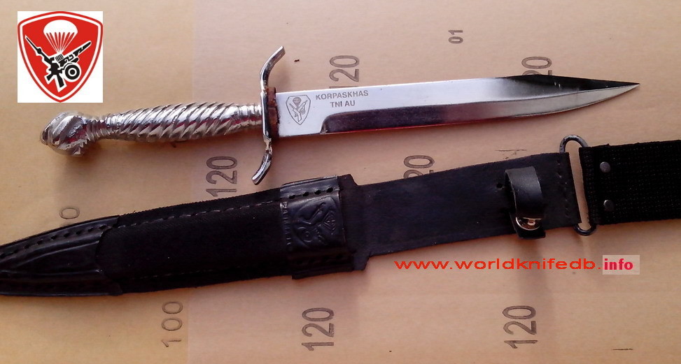 Indonesia Air Force Paskhas knife
