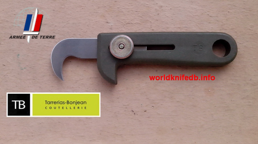 Tarrerias Bonjean, french military belt cutter